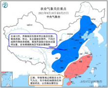 西南东部至东北南部多降雨 农业需做好防范