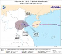 台风“圆规”将登陆越南 广西海南等地部分地区有大到暴雨 