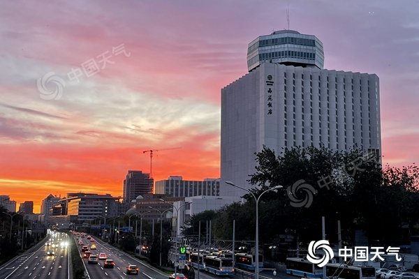 北京云量增多气温下降 今天最高气温将降至16℃