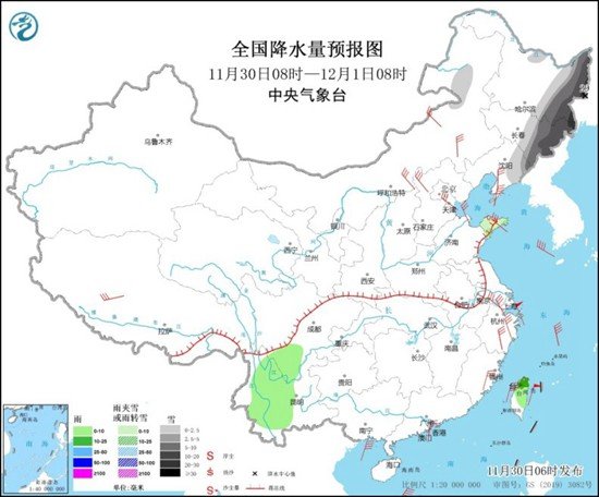 东北降雪进入最强时段 明晨江南多地气温跌至冰点