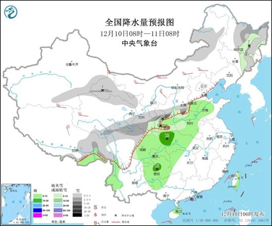 我国大部雨雪增多 东北局地累计降温超15℃