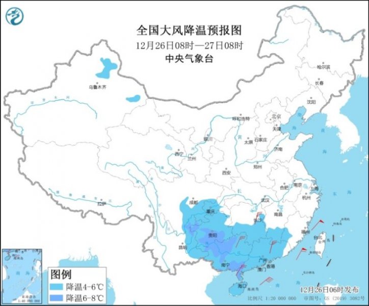今日贵州湖南等地有大雪或暴雪