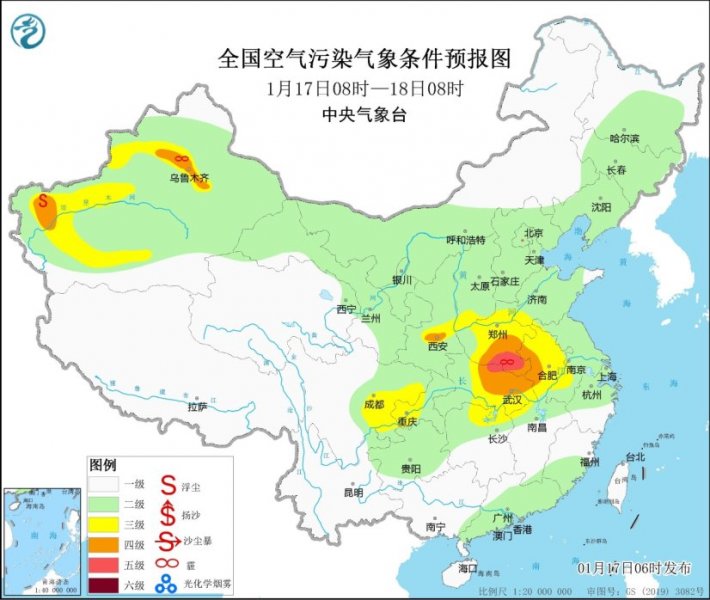 全国大部地区大气扩散条件总体较好 