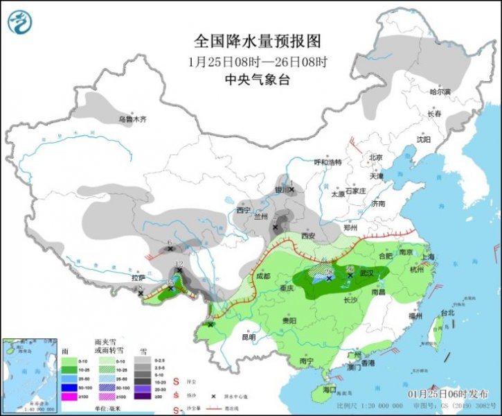 中东部强降雪来袭 范围更广强度更强 