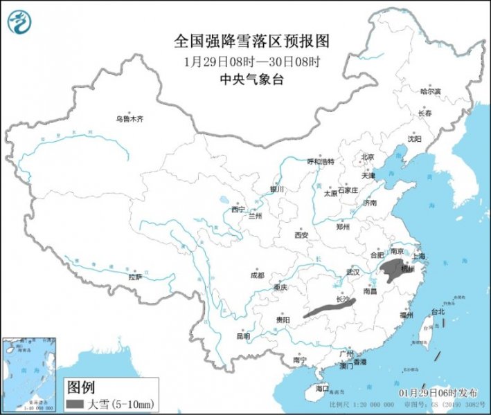 南方地区多阴雨雪天气 