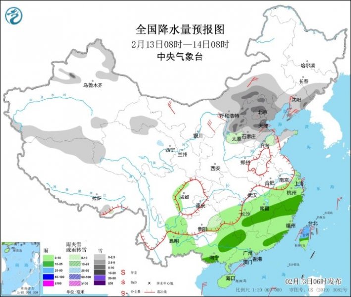 虎年瑞雪如约而至 今日京津冀降雪还将持续