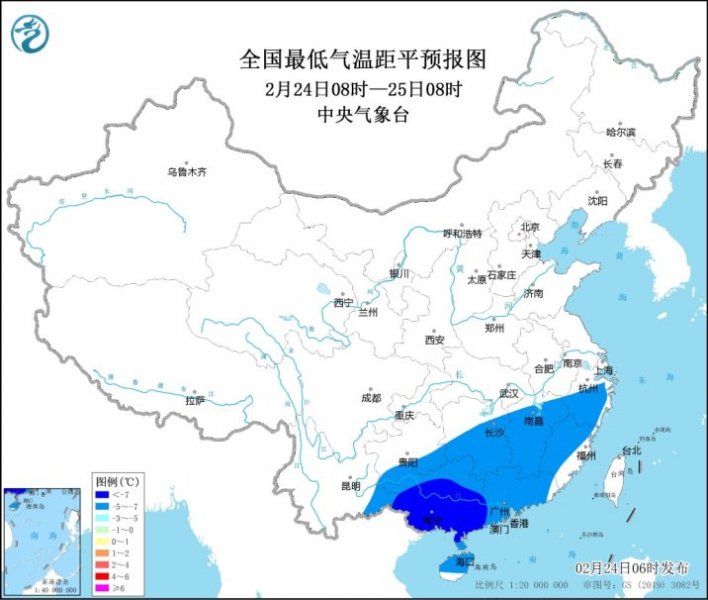 全国大部降水稀少 气温逐步回升 