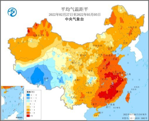 本周全国大部农区气温偏高墒情良好