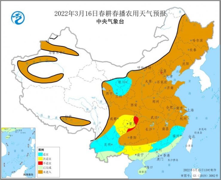 未来一周华南多降水天气 春耕春播略受影响 
