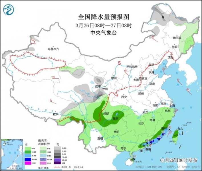 闽粤琼等地需警惕强对流天气 冷空气影响尚在
