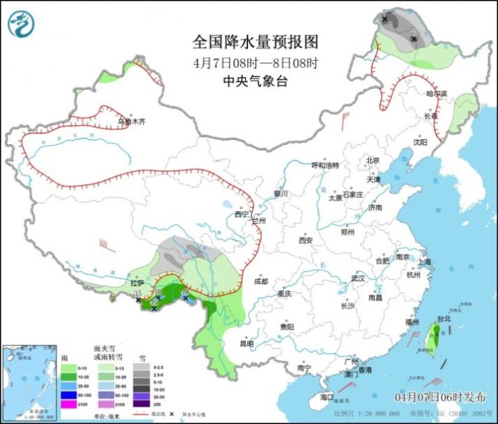 未来三天雨水稀少气温回升