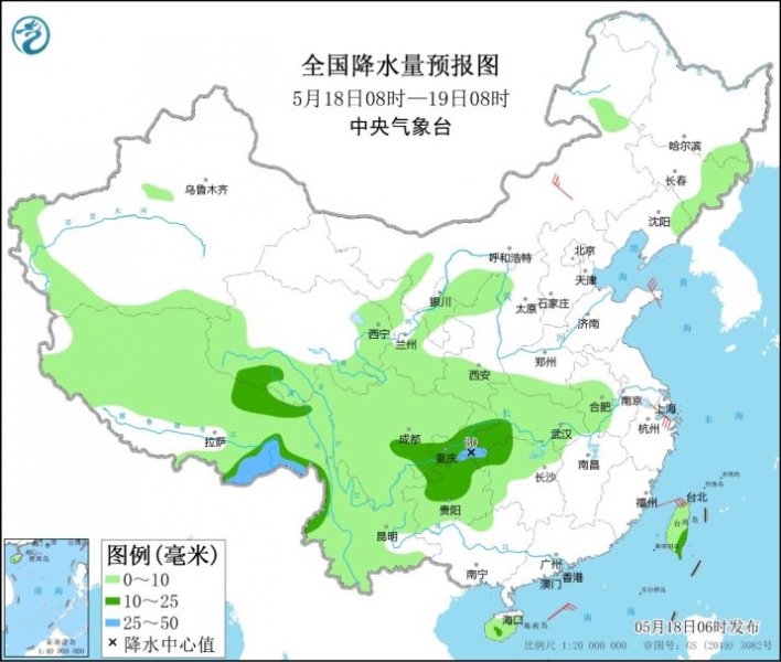 南方雨区逐渐扩大 北方多地气温超30℃ 