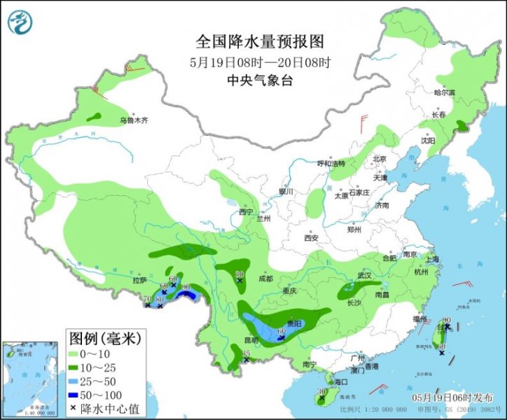 青藏高原东部多降水