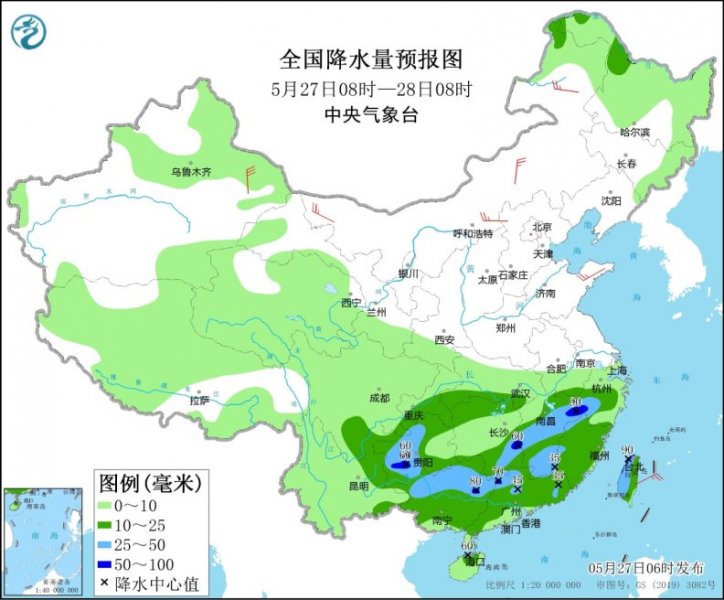 南方地区多降水 华北黄淮等地气象干旱及对冬小麦影响