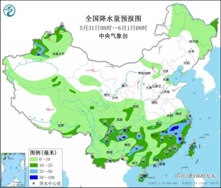 南方降雨连绵不休 北方地区再迎高温天气 