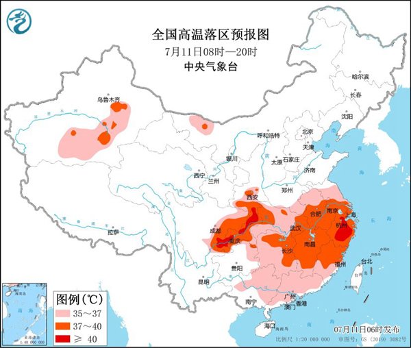 北雨南热！南方多地开启“高温周” 北方迎新一轮强降水 