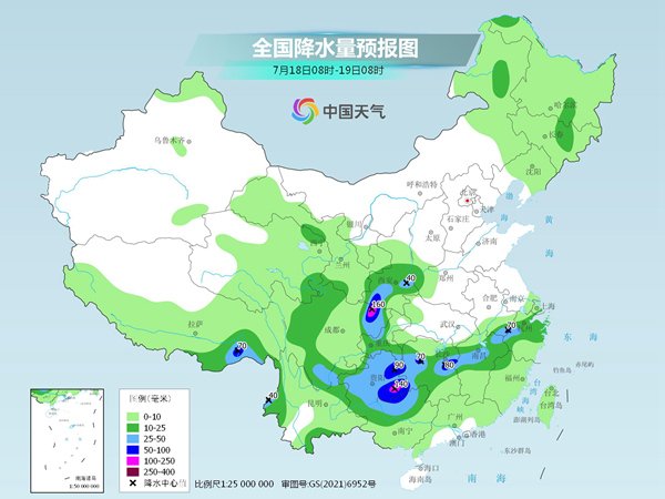 河南贵州等地将遭强降雨侵袭 浙江福建仍火热十足 