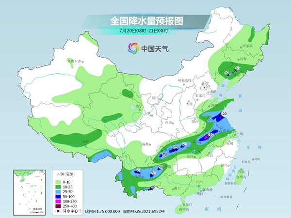 山东等地两轮强降雨叠加 南方大范围高温卷土重来 