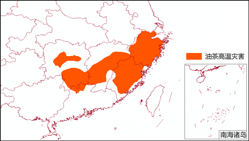 油茶高温灾害预报及应对建议