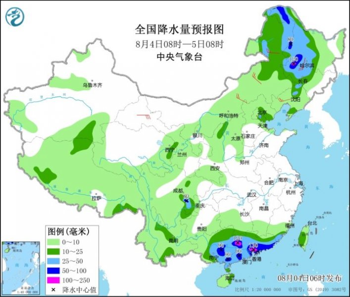 东北及内蒙古等地需警惕强对流天气 华南等地迎雨水解暑气