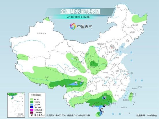 华西地区秋雨绵绵 南方高温今起收敛 