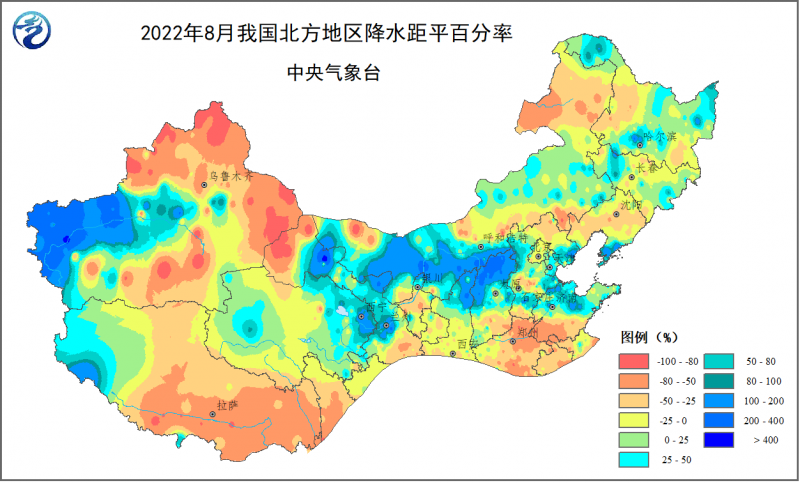 9月新疆北部等地温高雨少旱情持续不利荒漠植被恢复