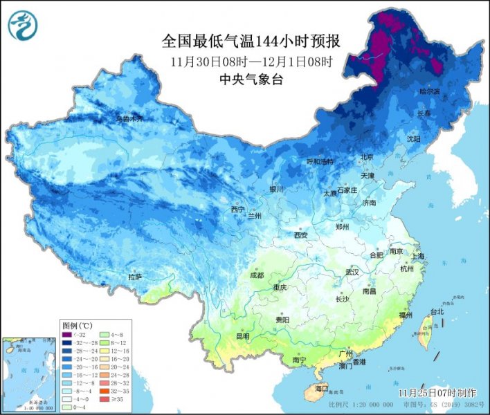26-30日寒潮天气来袭 各地农业生产需加强防范应对