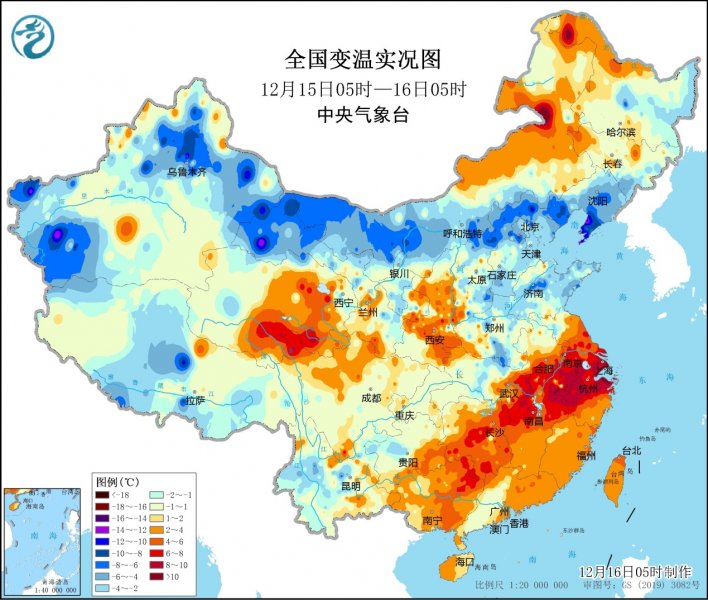 强冷空气继续东移南下影响我国 部分地区需警惕持续低温