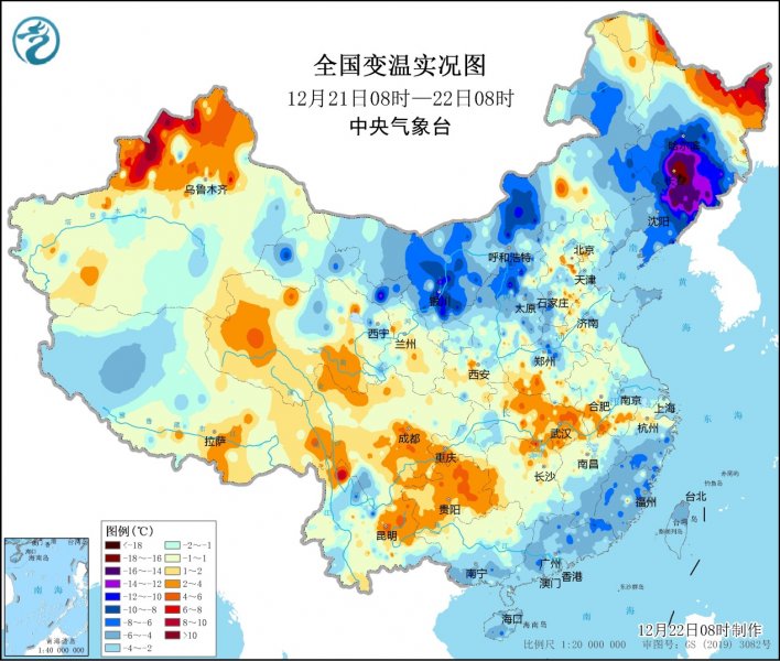 冷空气将继续影响我国 黑龙江东部有暴雪