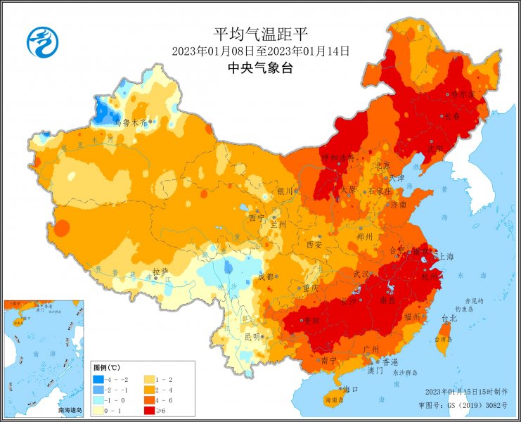 本周气温前升后降 周末降温雨雪天气不利南方地区农业生产