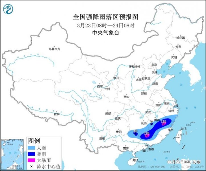 北方沙尘接近尾声 江南今日雨势强劲