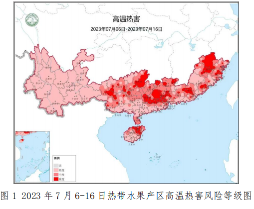 2023年第17期热带水果气象服务专题