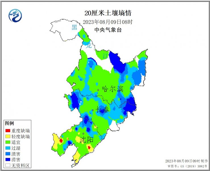 8月10-13日台风“卡努”将给东北带来较强风雨天气  需注意防范农田渍涝灾害和
