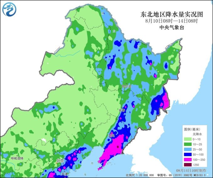 受“卡努”影响东北农田过湿范围加大但渍涝影响有限
