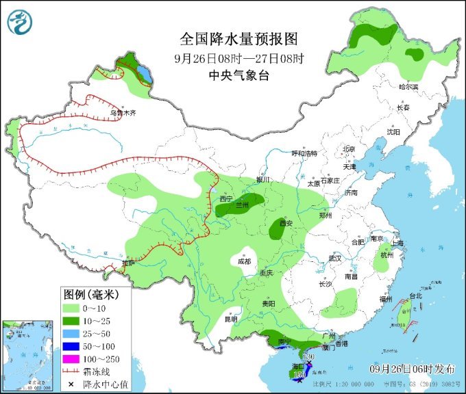 海南广东广西部分地区有强降雨 新一轮冷空气今起影响我国北方