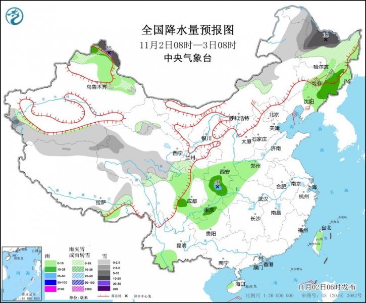 2日夜间起华北霾减弱消散