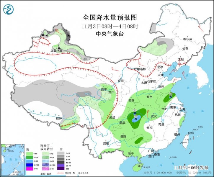 冷空气影响我国大部地区