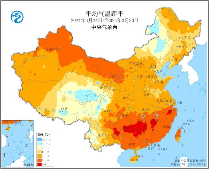 本周农区大部气象条件利于夏收粮油作物生长发育和春耕春播
