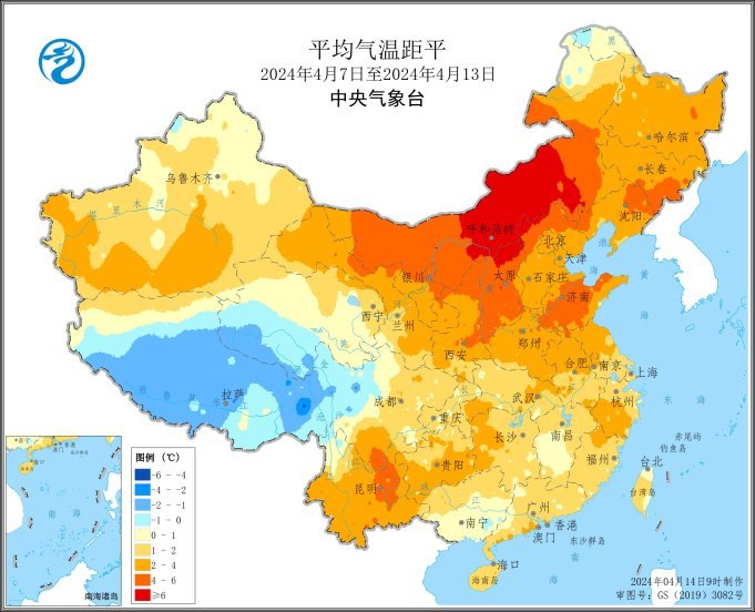 本周北方农区光温充足利于作物生长 江南阴雨寡照不利油菜结荚