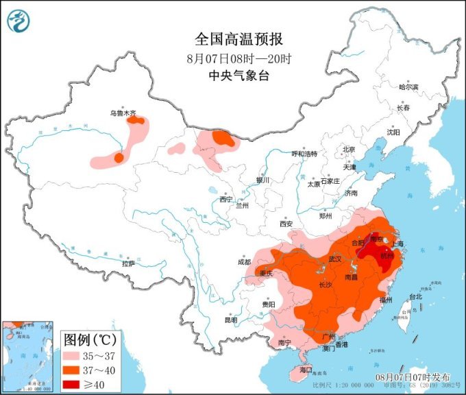 立秋时节北方多雨南方闷热 陕甘宁晋警惕暴雨次生灾害