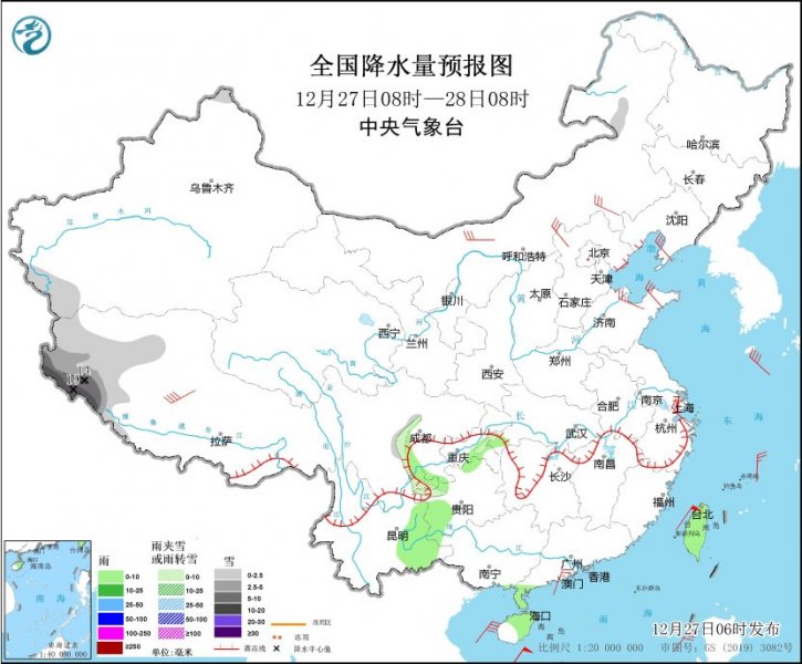 青藏高原等地有强降雪过程 需注意防御