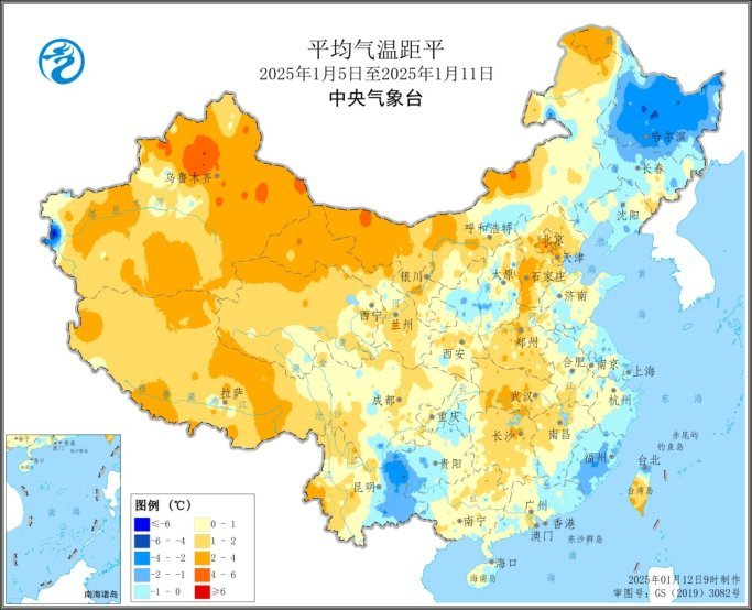 未来十天较强冷空气影响我国中东部 设施农业和畜牧业注意防寒保暖