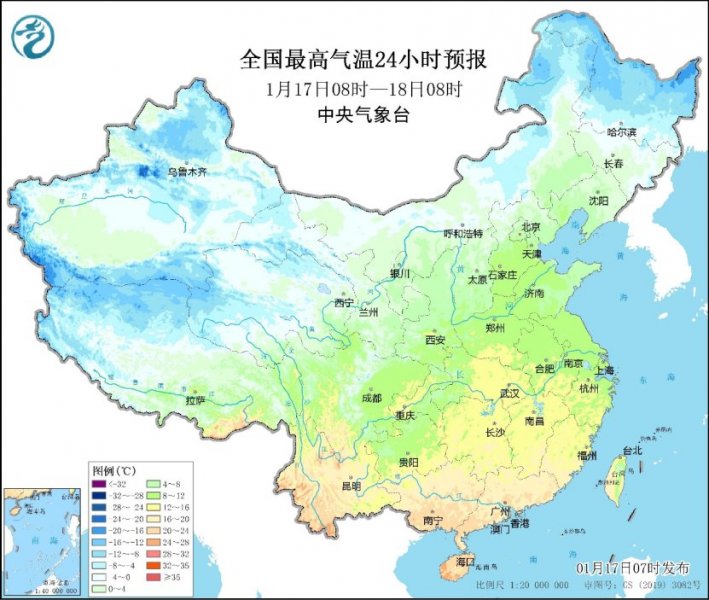 全国大部地区仍降水稀少  气温继续回升