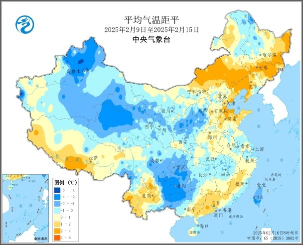 本周南方大部出现降水过程  利于冬小麦油菜生长发育