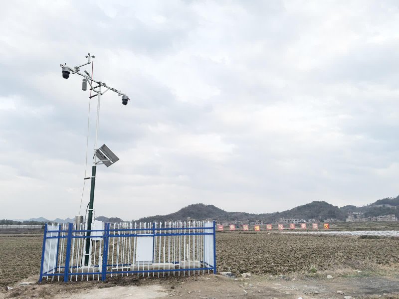 新田建成全省首个高标准农田自动气象站 助力农业增产增效
