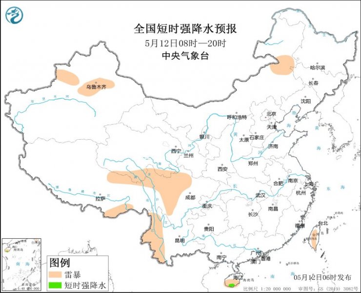 四川等地将有强对流天气