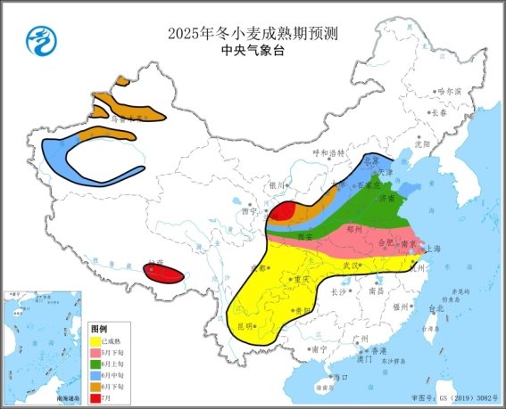 21-23日江淮江汉等夏收区注意避雨抢收