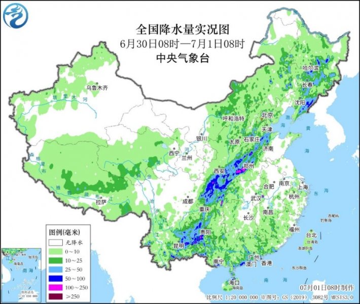 京津冀及东北地区降雨增多增强 黄淮及以南地区将有持续性高温