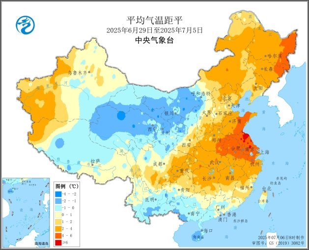 未来十天江南华南有明显降雨高温缓和   及时抢晴收获成熟早稻