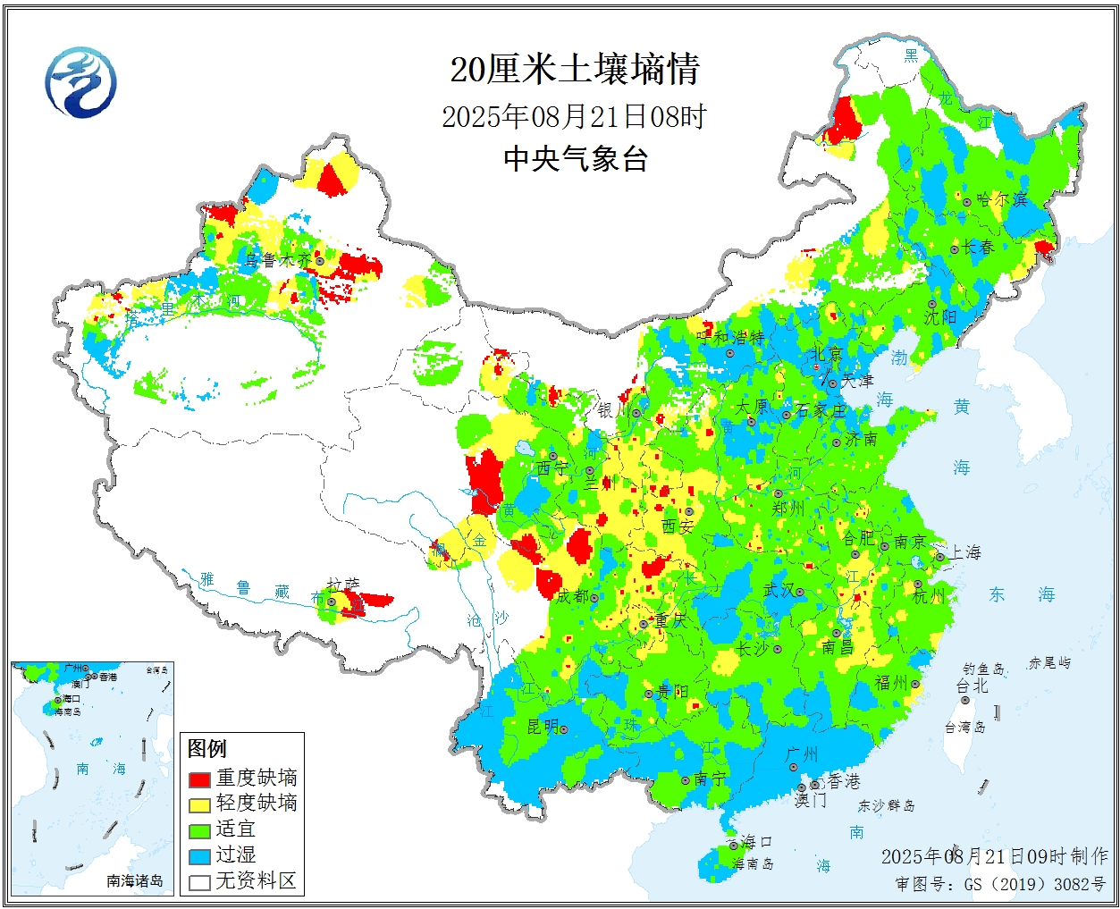 8月下旬黄淮江淮江汉江南等地将持续高温天气